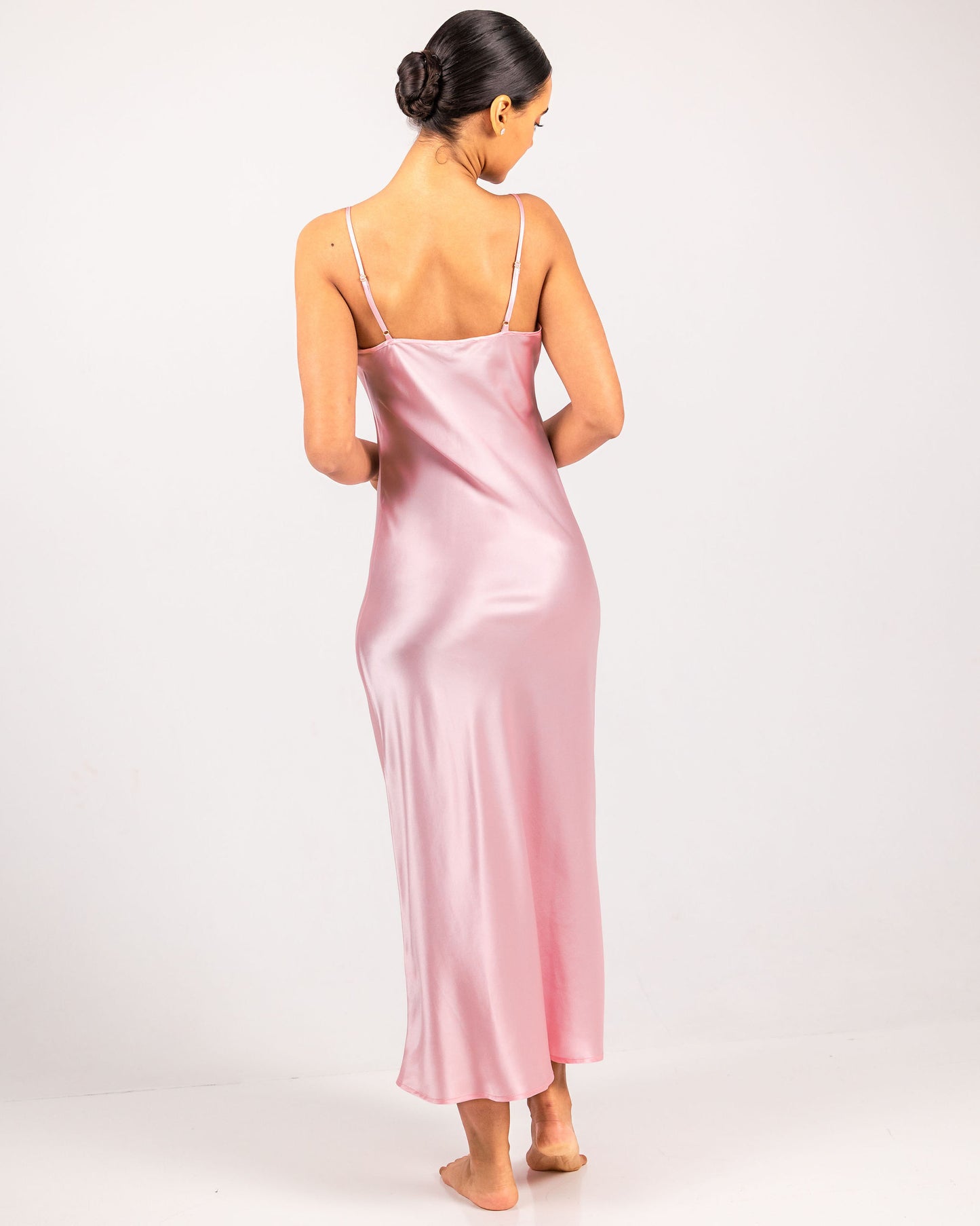 Savannah Silk Lang Kjole